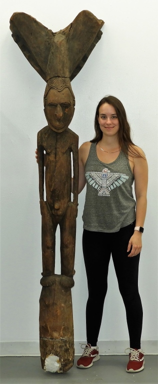 PAPUA NEW GUINEA WOOD EFFIGY