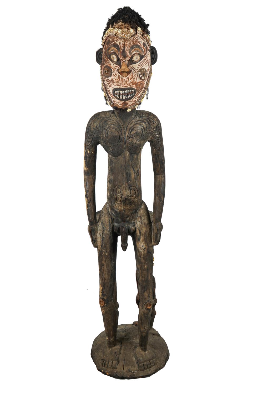 PAPUA NEW GUINEAN CARVED &