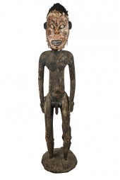 PAPUA NEW GUINEAN CARVED & PAI