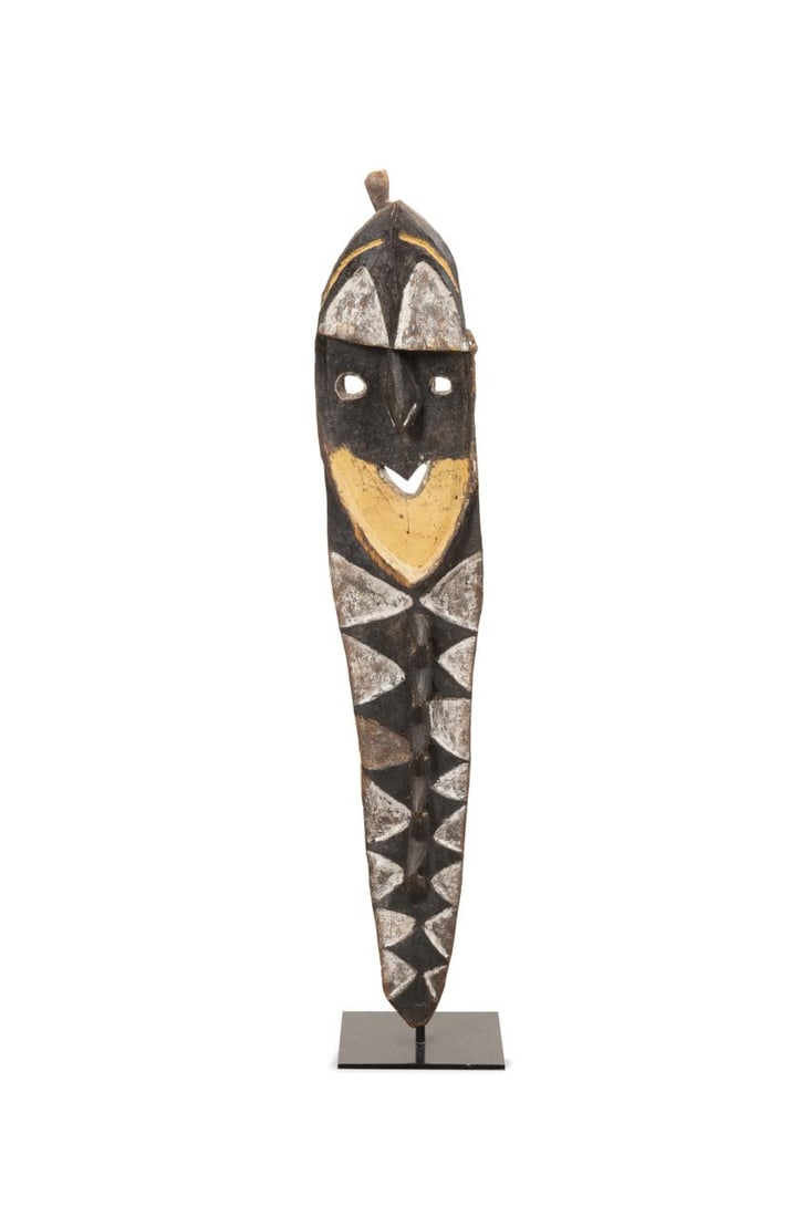 PAPUA TALL POLYCHROME CARVED