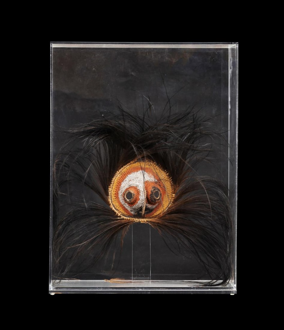 PAPUA/OCEANIA TRIBAL DANCE MASK