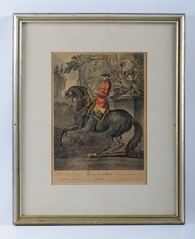 "PARADE DE CHEVAL TROTTANT A