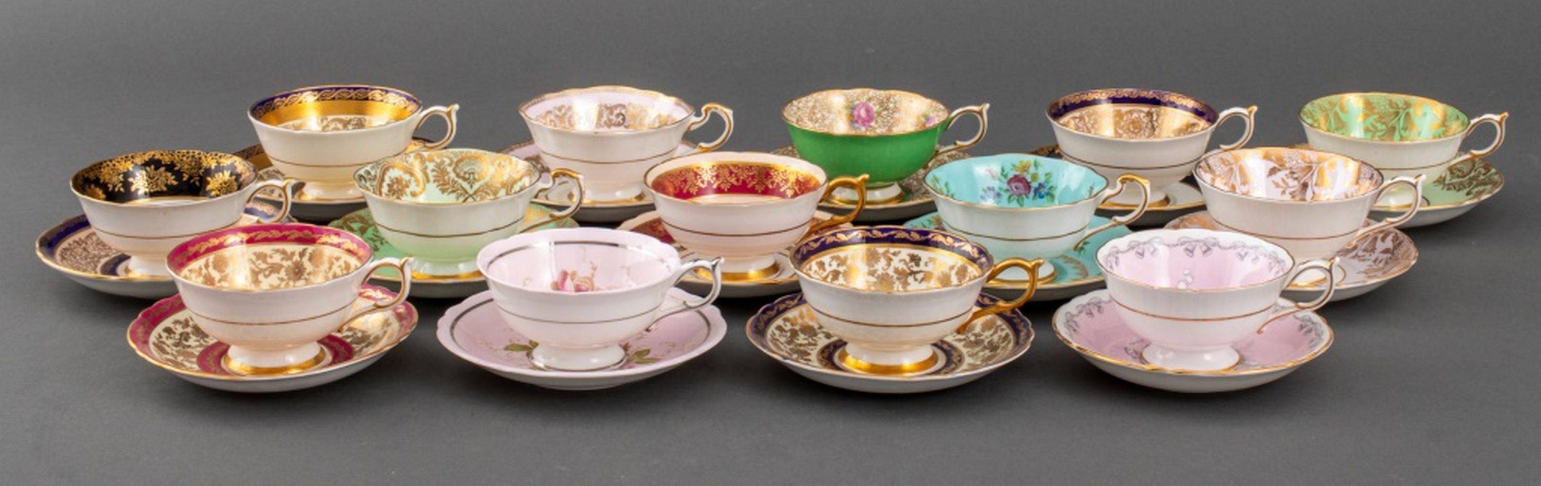 PARAGON ENGLISH CHINA HARLEQUIN TEA