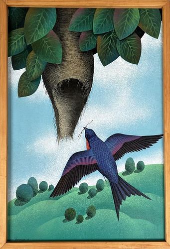 PARANJAPE, O/C PAINTING NESTING