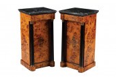 PARCEL EBONIZED AND BURLWOOD N