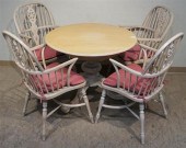 PARCEL ENAMEL DECORATED MAPLE