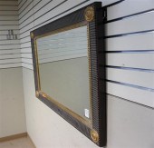 PARCEL GILT AND FRUITWOOD FRAM