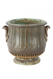 PARCEL GILT BRONZE JARDINIEREw