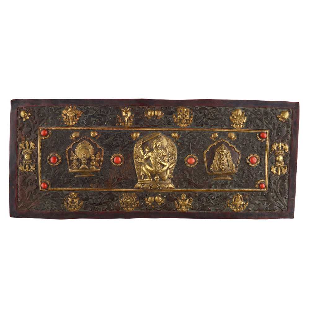PARCEL-GILT COPPER-ALLOY REPOUSSÉ