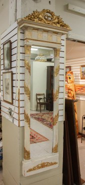 PARCEL-GILT EMPIRE PIER MIRROR