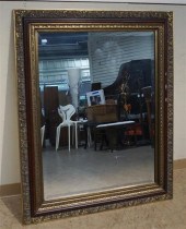 PARCEL GILT MAHOGANY FRAME BEV