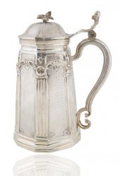 PARCEL-GILT SILVER TANKARD, ST