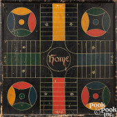 PARCHEESI GAMEBOARD<br>Painted