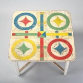PARCHEESI TABLEAn X-stretcher