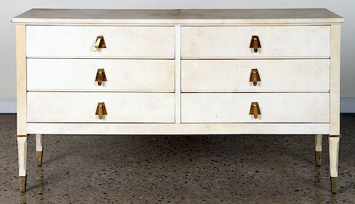 PARCHMENT CHEST MANNER OF SAMUEL