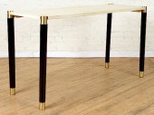 PARCHMENT EBONIZED CONSOLE MAN