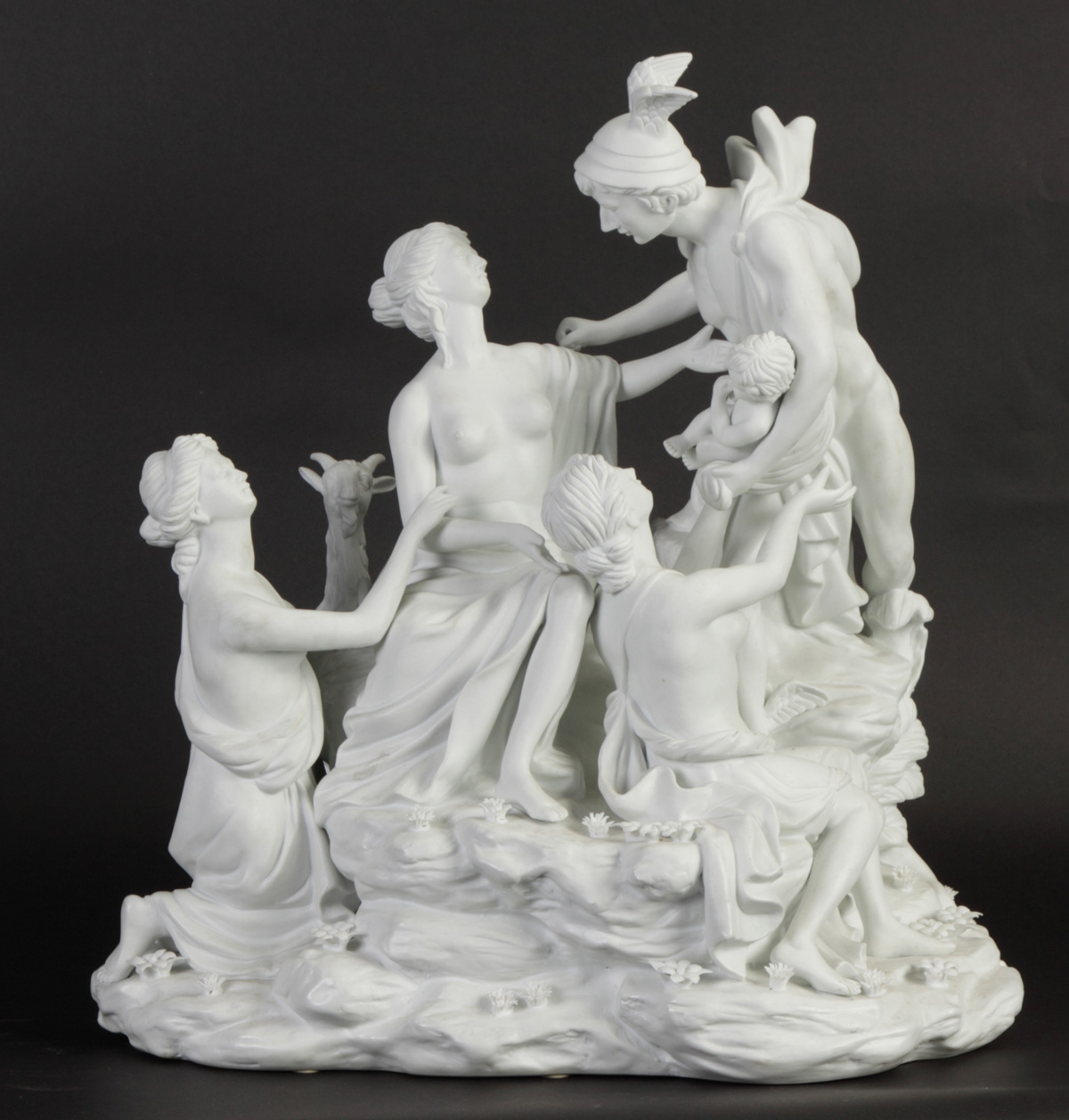 Parian Bisque Figural Group of Gods