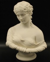 PARIAN BISQUE PORCELAIN BUST