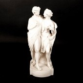 PARIAN WARE STATUETTE, DIONYSO