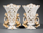 PARIS GILT-DECORATED PORCELAIN