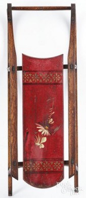 PARIS MFG. CO. PAINTED SLED, L
