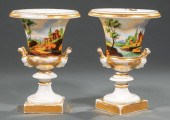 PARIS POLYCHROME AND GILT PORC