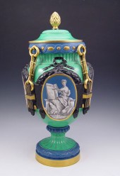 PARIS PORCELAIN APOTHECARY JAR
