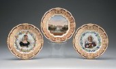 PARIS PORCELAIN CABINET PLATES