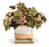 PARIS PORCELAIN CACHEPOT & ENA