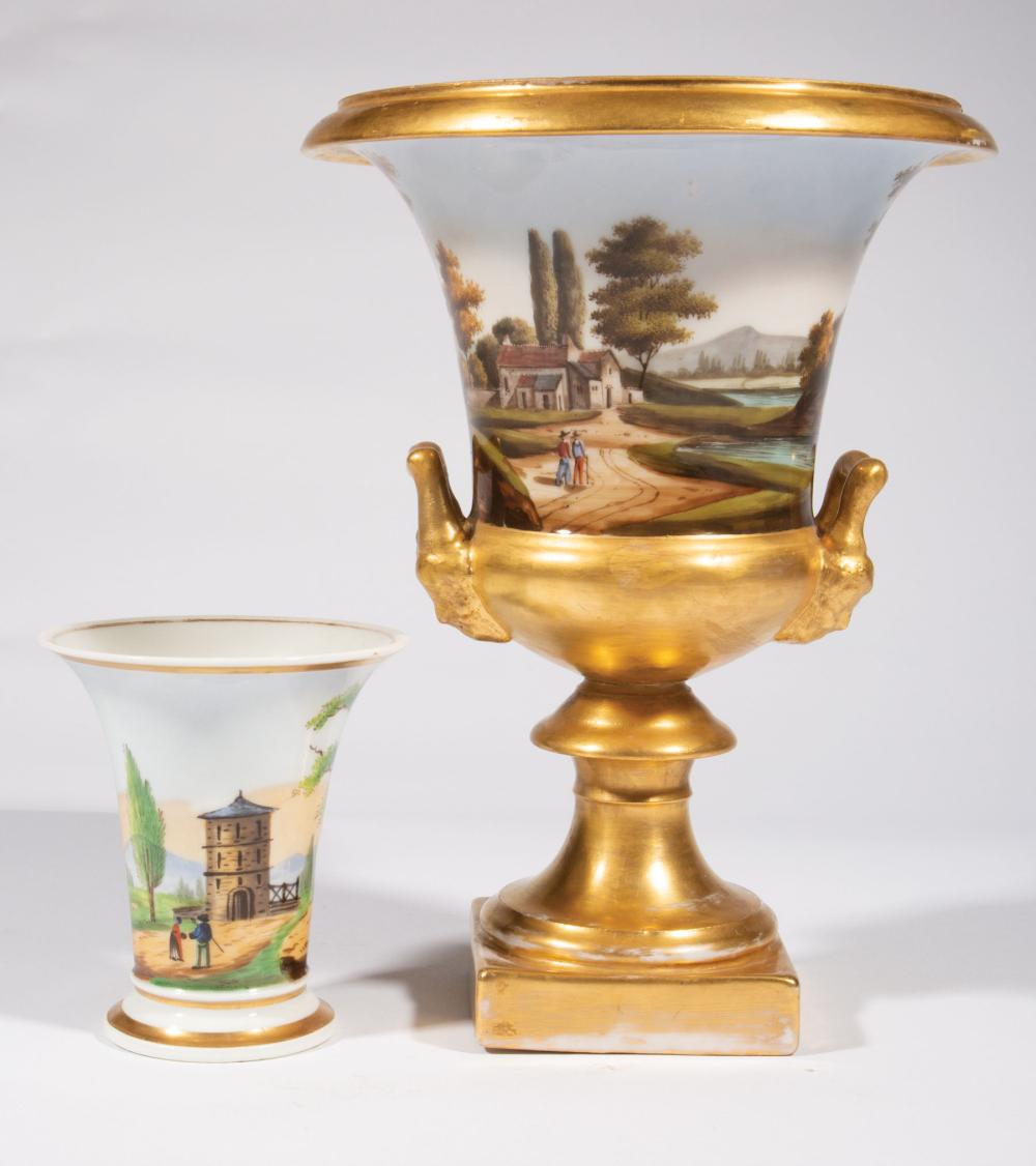 PARIS PORCELAIN CAMPAGNA URNParis