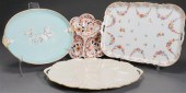 PARIS PORCELAIN 'CHARIOT' PLAT