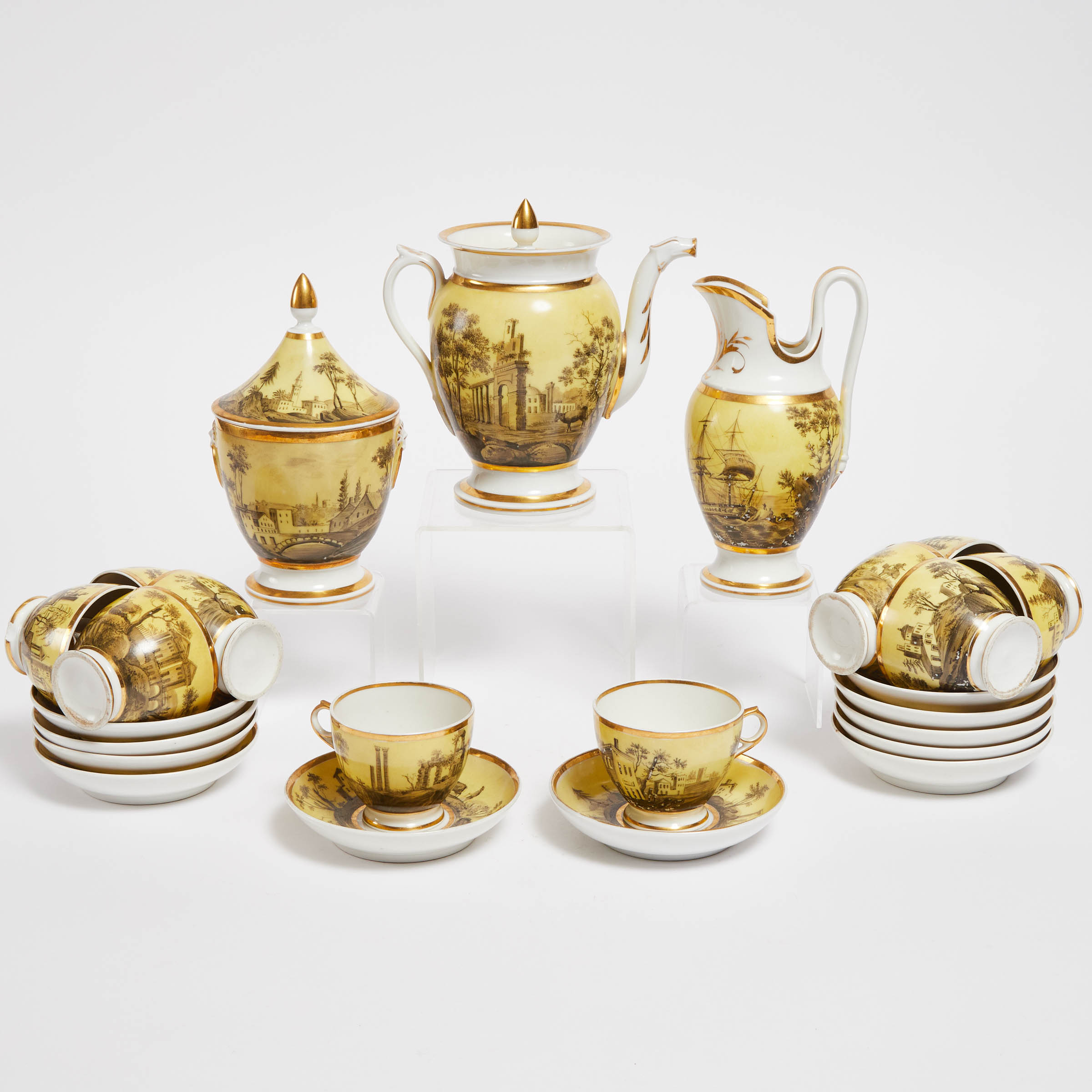 Paris Porcelain Coffee Service,