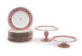 PARIS PORCELAIN DESSERT SERVIC