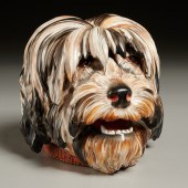 PARIS PORCELAIN DOG-FORM HUMID