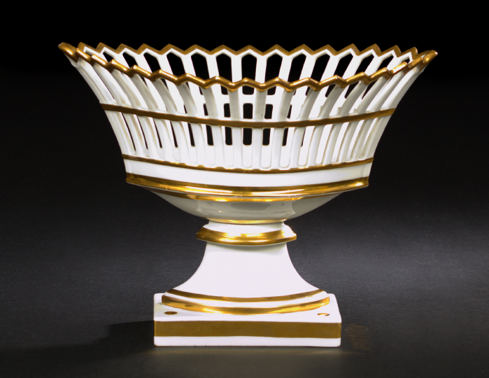 Paris Porcelain Footed