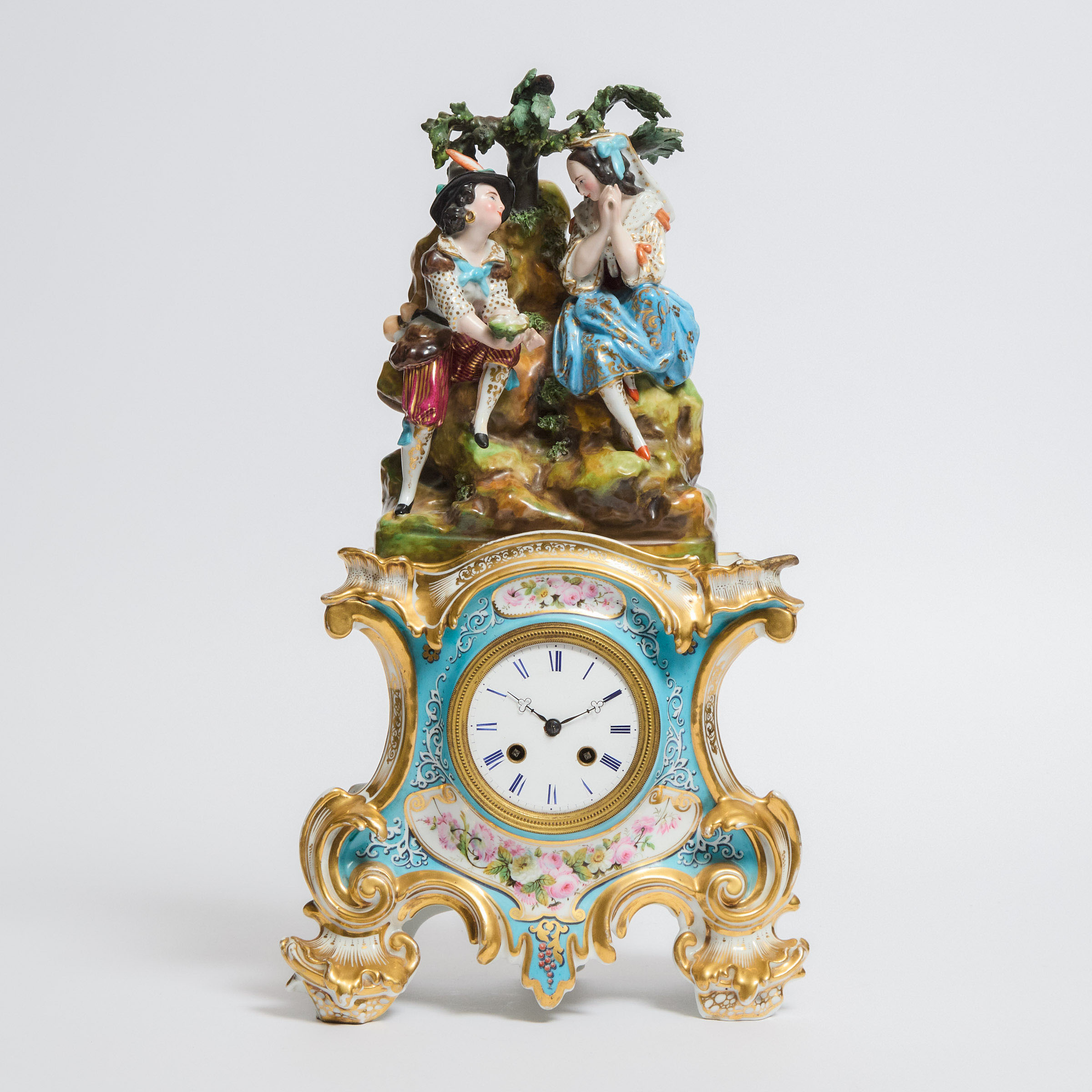 Paris Porcelain Mantel Clock,