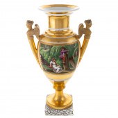 PARIS PORCELAIN PAINT & GILT D