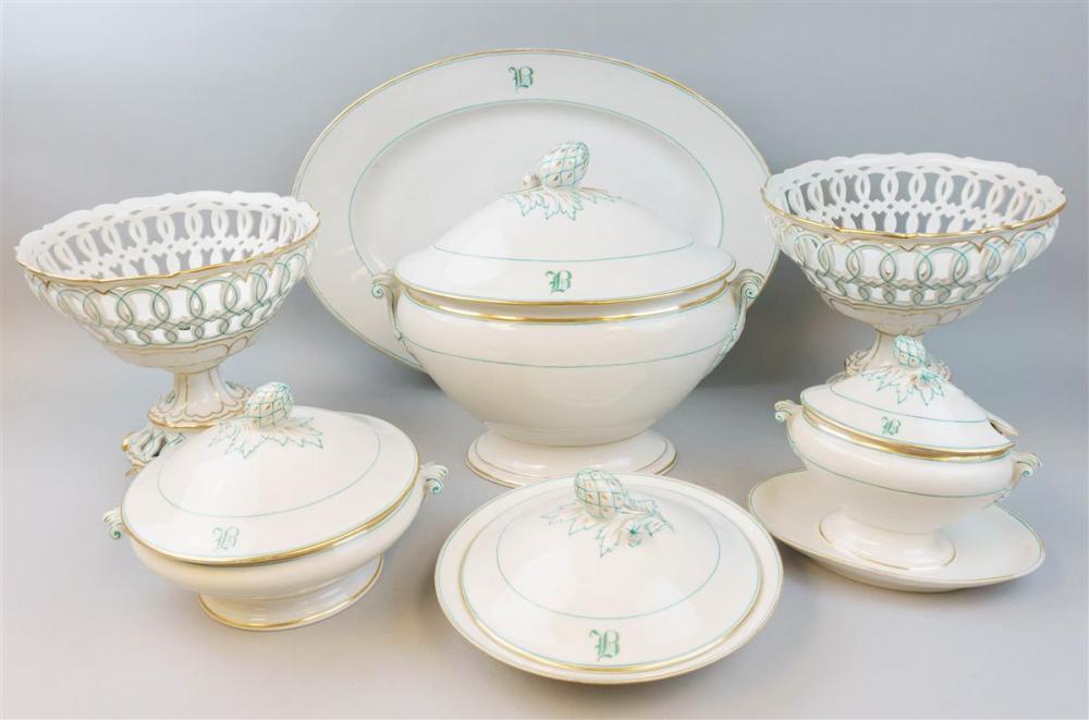 PARIS PORCELAIN PARTIAL SERVING