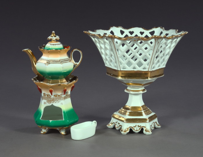 Paris Porcelain Three-Piece