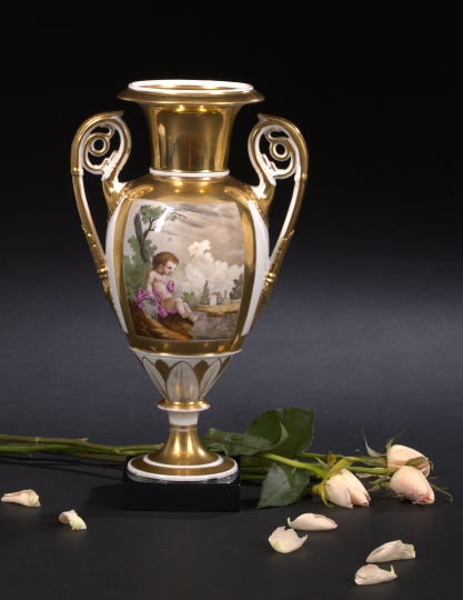 Paris Porcelain Two-Handled