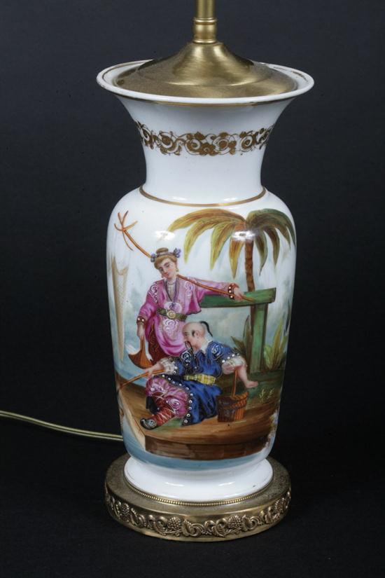 PARIS PORCELAIN VASE late 19th