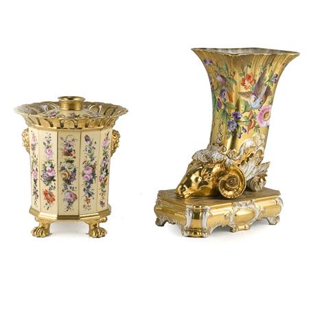 Paris Porcelain Vase Together