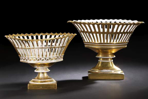 Paris Porcelain White-and-Gold