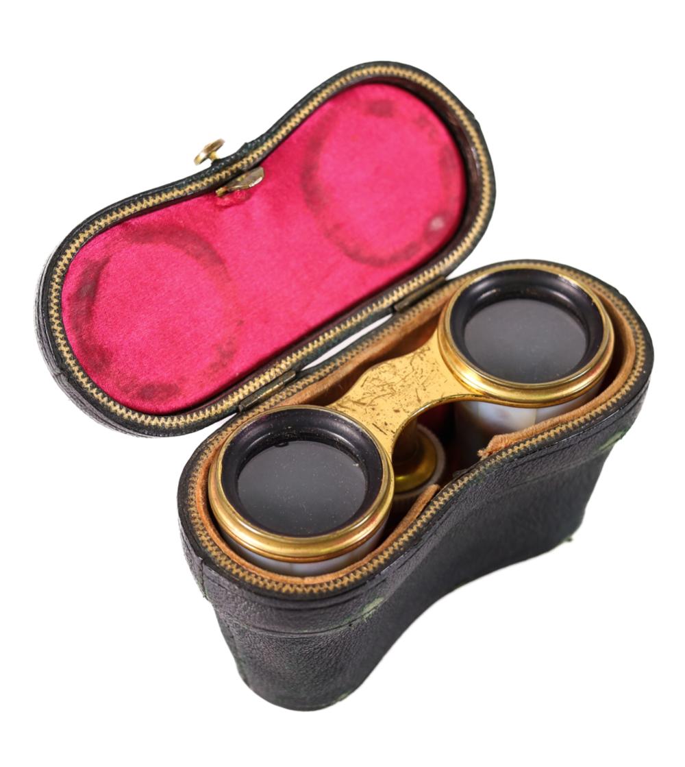 PARISIAN ENAMELED OPERA GLASSES