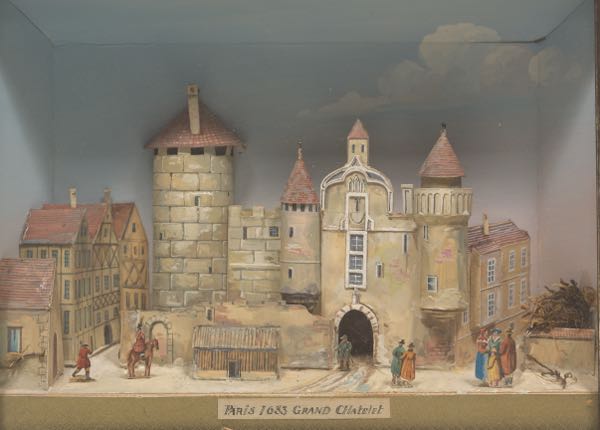 PARISIAN SHADOWBOX DIORAMA, PARIS