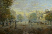 PARISIAN STREET SCENE, AVENUE