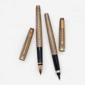 PARKER 75 STERLING VERMEIL BAL