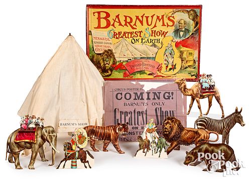 PARKER BROS. BARNUM'S GREATEST SHOW