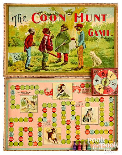 PARKER BROS. COON HUNT GAME,
