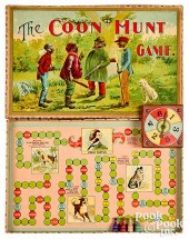 PARKER BROS. COON HUNT GAME, E